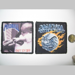 Madball ofsetová nášivka po krajoch obšívaná  cca. 9x9cm  cena za 1ks!!!